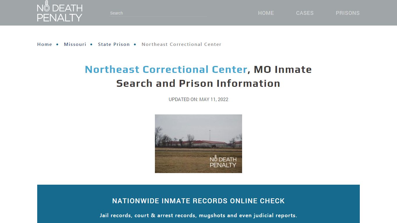 Northeast Correctional Center, MO Inmate Search ...